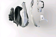 KIT  6 CARENE CARENA FIANCHETTO ORIGINALE PIAGGIO BEVERLY 300 2019 BIANCO