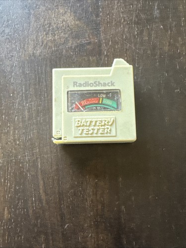 Radio shack battery - battery, checker
