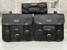 Borsa Da Sella In Pelle Per