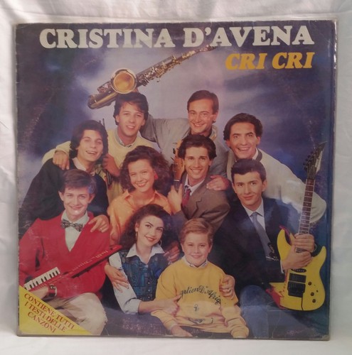 Cristina avena disco in - cristina, d'avena