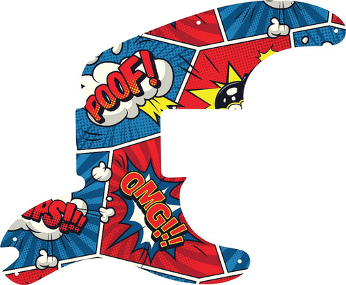 Custom pickguard for fender - wd,