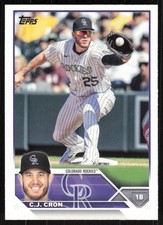 2023 Topps #63 C.J. Cron   -