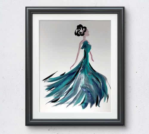 Elegante abito moda