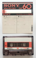 Mc Sony Chf 60 Musicassetta