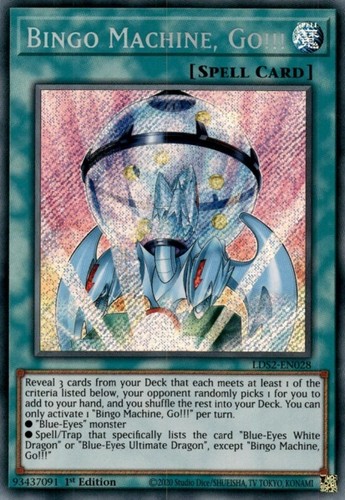 Yugioh bingo machine - go!!!,