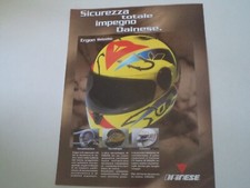 advertising Pubblicità 1996 CASCO HELMET DAINESE ERGON BELZEBU'