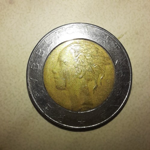 500 lire 1987 rarissime - 1987, errore