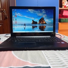 computer portatile lenovo con tastiera nuova e mouse + caricatore