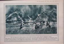 1915 WWI WW1 Stampa Tedesca
