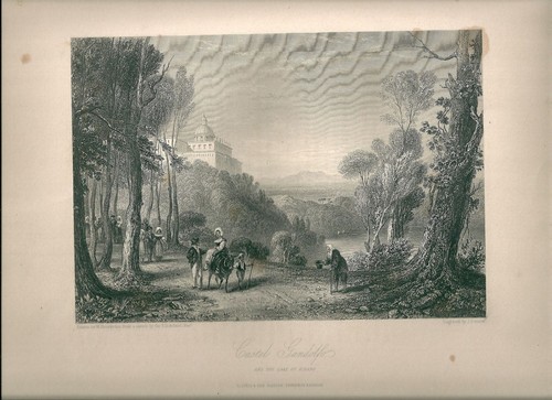 1847 castel gandolfo roma - 1847,
