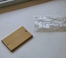 BTICINO MAGIC PLACCA BRONZO cieca compatibile NUOVA