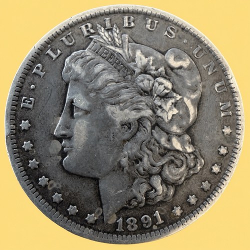 1891 morgan dollar - morgan,