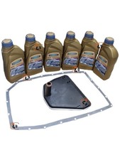 KIT-FILTRO OLIO/GUARNIZIONE COPPA ZF+6LITRI OLIO X CAMBIO AUTOMATICO BMW ZF6HP26