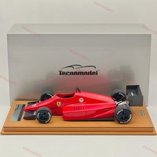 Tecnomodel 1/18 Ferrari F1 F637 INDY #0 TEST DRIVE FIORANO 1986 Red Resin Model