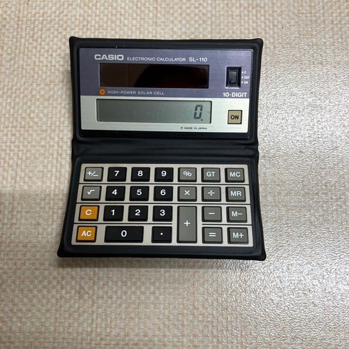 Vecchia macchina casio - macchina,