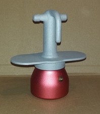 Caffettiera Irmel - Maggiolina da 2 tazze in alluminio smaltato bicolore . NUOVA