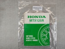 Manuale Di Officina MTX125 R