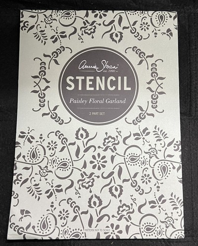 Stencil design paisley - stencil,