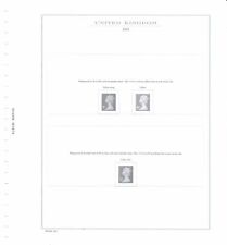 GRAN BRETAGNA 2005 FOGLI MARINI MODELLO EUROPA USATI 15 FOGLI MF101863