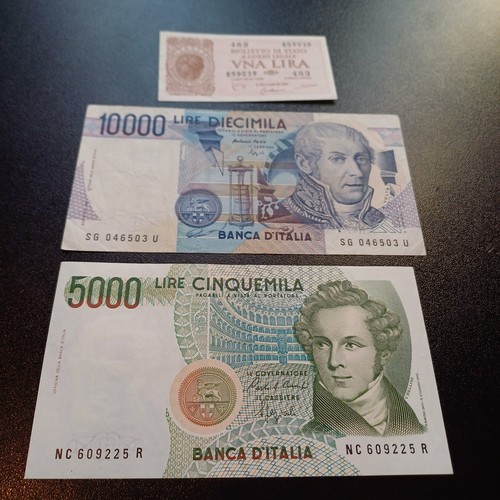 Vecchie banconote italiane - vecchie,