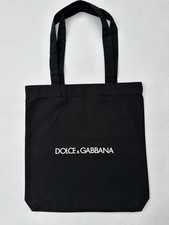 DOLCE & GABBANA - borsetta in tessuto, 100% cotone, originale, nuova