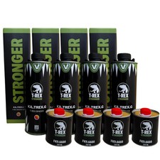 Vernice Antigraffio Goffrata T - Rex Colorabile Tinta a Scelta 4 Lt Ivat