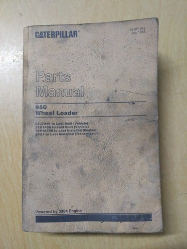 Manuale ricambi pala gommata