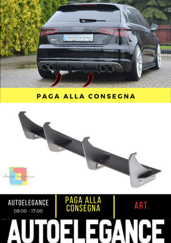 ✨Diffusore posteriore nero
