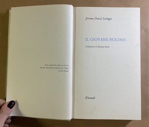 Salinger il giovane - salinger,