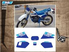 Suzuki DR 125 / 200 1980/1990 adesivi/adhesives/grafiche/stickers/decals