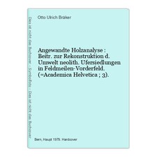 Angewandte Holzanalyse 