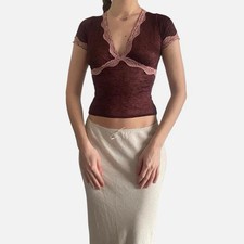 Top Jane Norman bordeaux