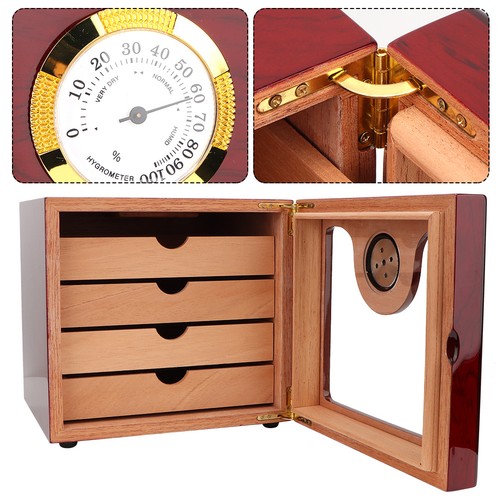 Cigar humidor cedar wood - wood, 4