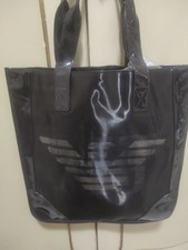 borsa armani jeans marrone vernice loco cangiante 