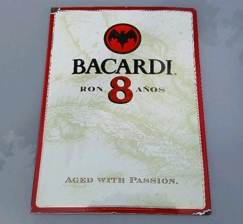 Emailleschild bacardi ron - emailleschild,
