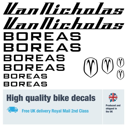 Van nicholas boreas decal - van, set