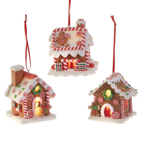 Lighted gingerbread - lighted,