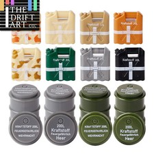 WW2 Militare Olio Tamburo Fuel