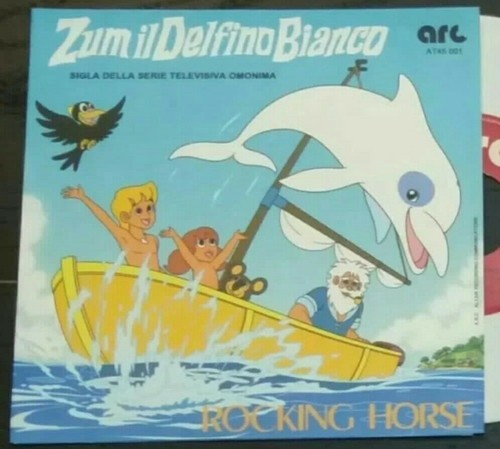Zum delfino bianco rocking - zum, il