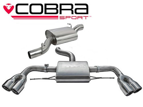 Scarico posteriore cobra - scarico, 3"