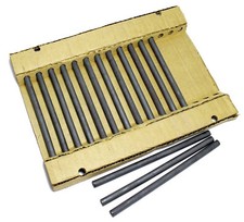 10 pezzi asta in ferrite NiZn 160 x 8 mm per bobine radioamatoriali e cristallo High Q URSS