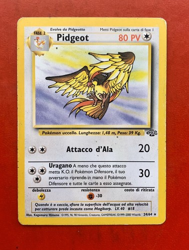 Lotto carte pokemon pidgeot - pokemon,