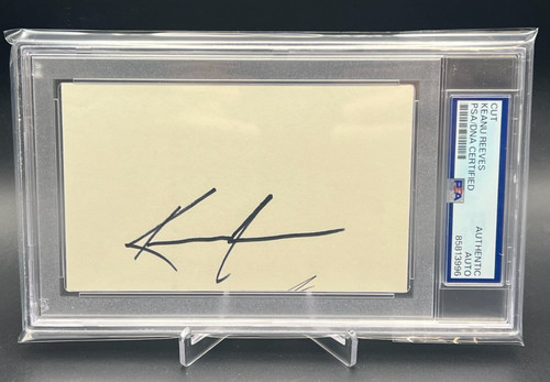 Keanu reeves autografo firmato - keanu,