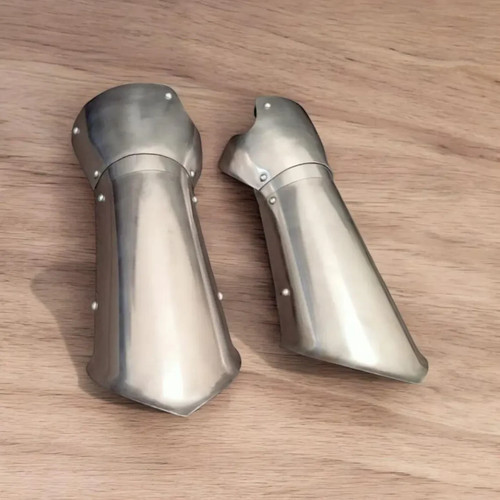 Medieval steel fingerless - steel,