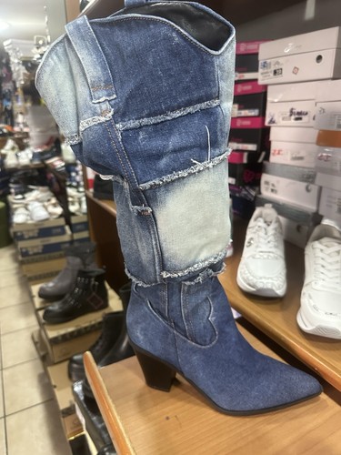 Stivali donna vero jeans - donna,