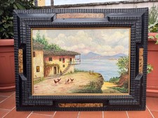 ANTICO DIPINTO AD OLIO -