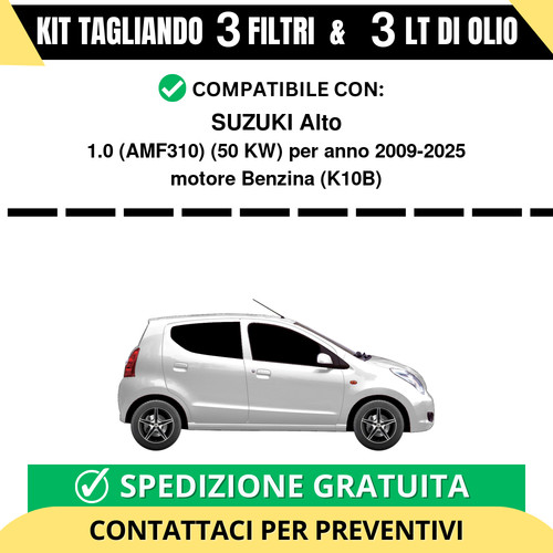 Tagliando per suzuki alto - tagliando,