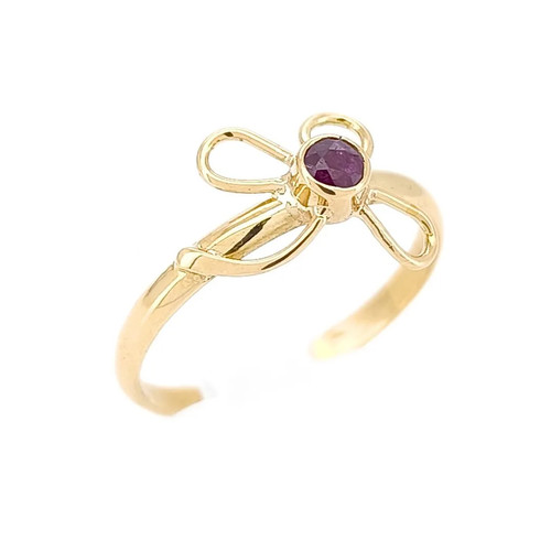 Anello donna fiore oro - donna,