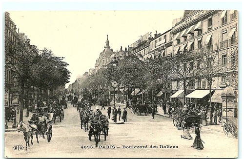 S04 1397 parigi - parigi,, boulevard