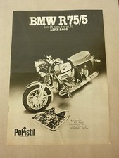 *ADVERTISING PUBBLICITA' BMW R75/5  POLISTIL -- 1974